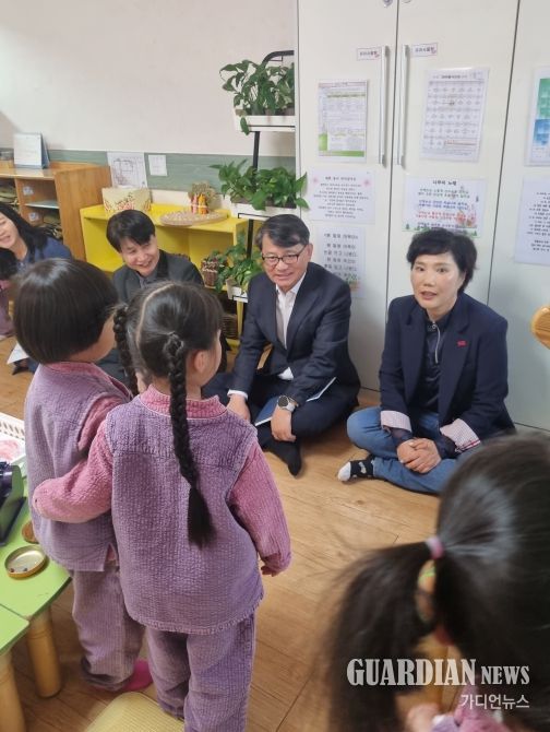 충남 도내 어린이집 및 육아종합지원센터 방문