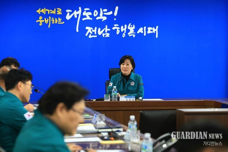 구제역 방역현장 점검(전남도청)