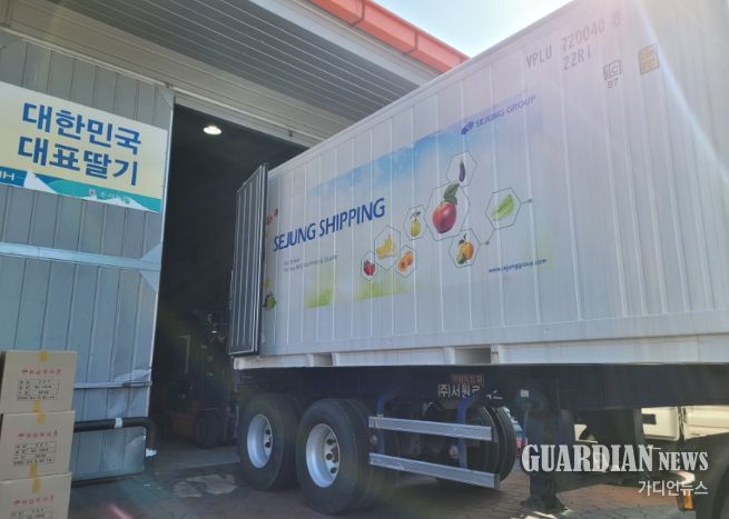 CA 컨테이너 활용 수출 작업