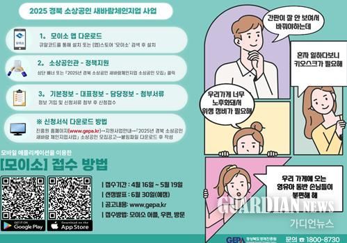 경산시, '소상공인 새바람 체인지업 사업' 시행